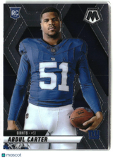 Abdul Carter 2025 Panini Mosaic #282