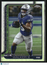 Kenneth Walker III 2025 Topps Chrome Refractor #276