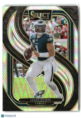 Jalen Hurts 2024 Panini Select Silver Prizm #165