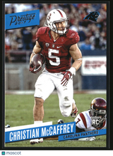 Christian McCaffrey 2017 Panini Prestige #215