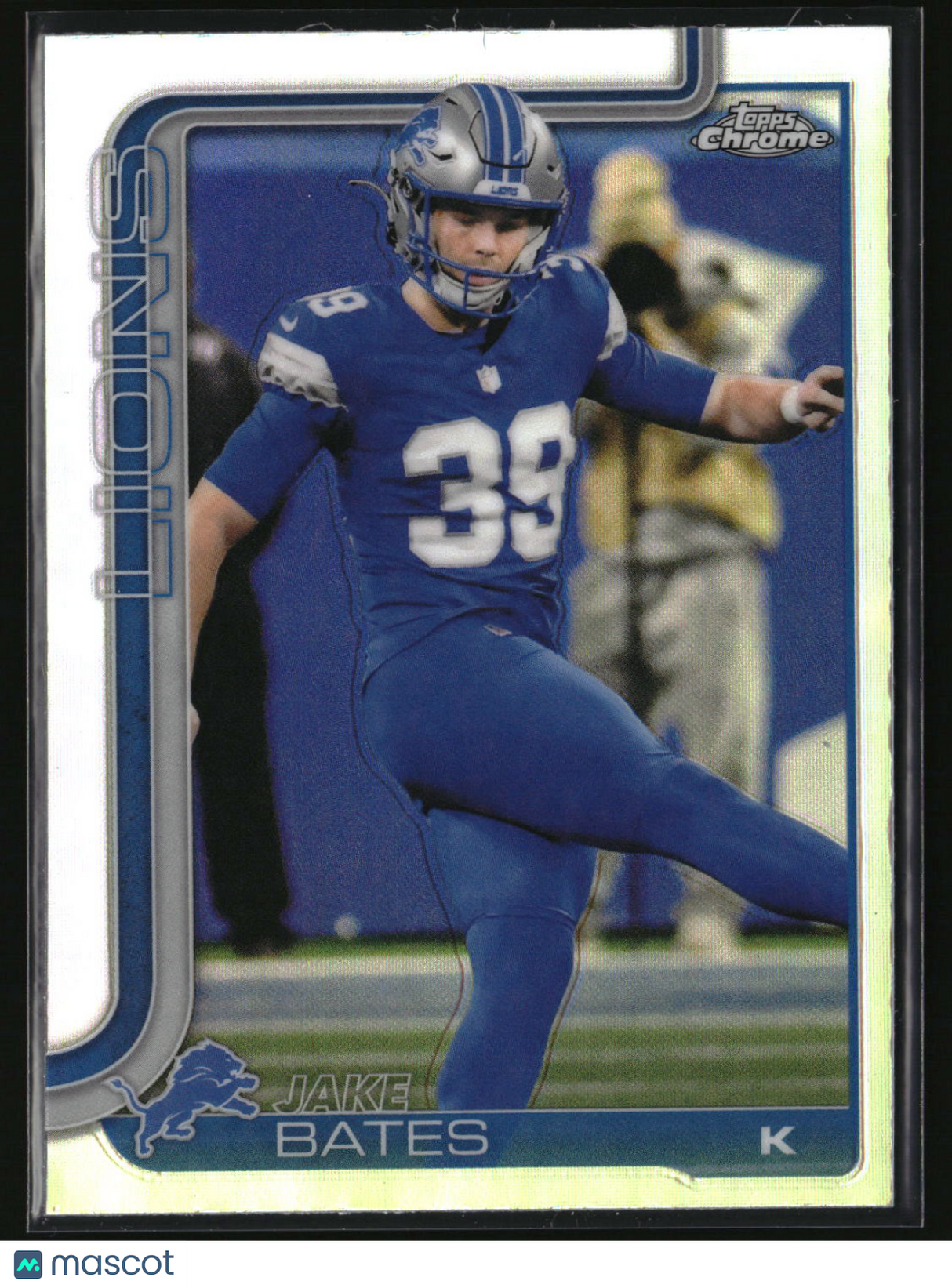 Jake Bates 2025 Topps Chrome - Topps Refractor #105