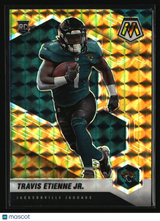 Travis Etienne Jr. 2021 Panini Mosaic Prizm Reactive Yellow #314