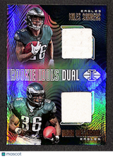 Westbrook / Sanders 2019 Panini Illusions Rookie Idols Dual Memorabilia #RI-MB