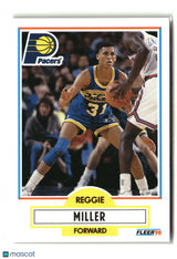 Reggie Miller 1990-91 Fleer #78