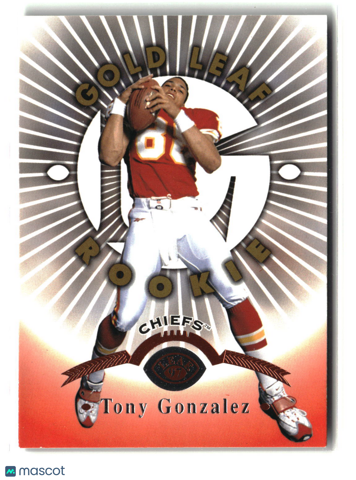 Tony Gonzalez 1997 Leaf #174