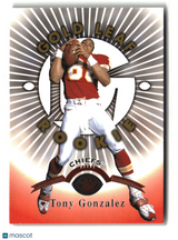 Tony Gonzalez 1997 Leaf #174