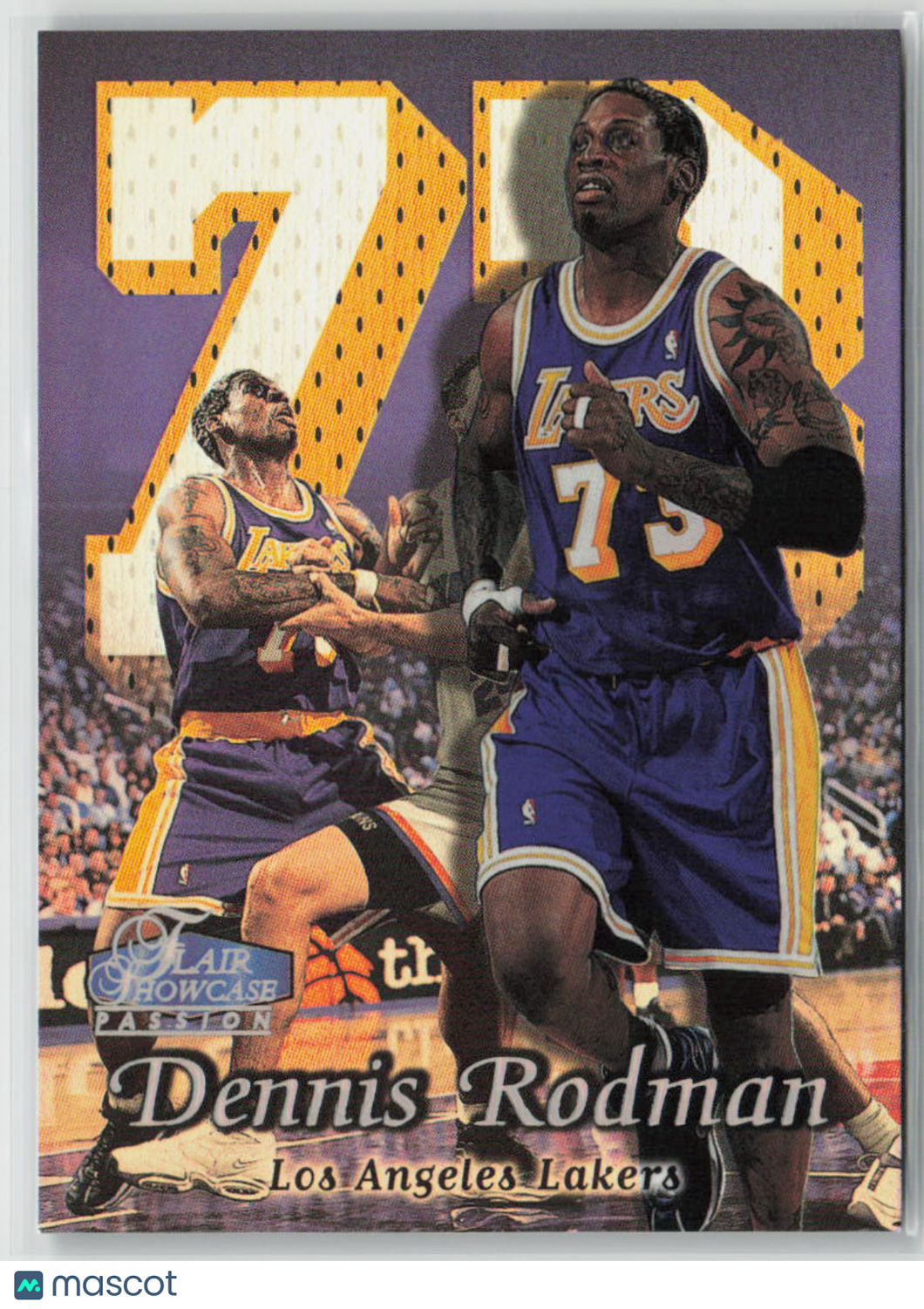 Dennis Rodman 1998-99 Flair Showcase Flair Showcase Row 2 #64
