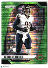 Gervon Dexter Sr. 2024 Panini Prizm Neon Green Pulsar #54