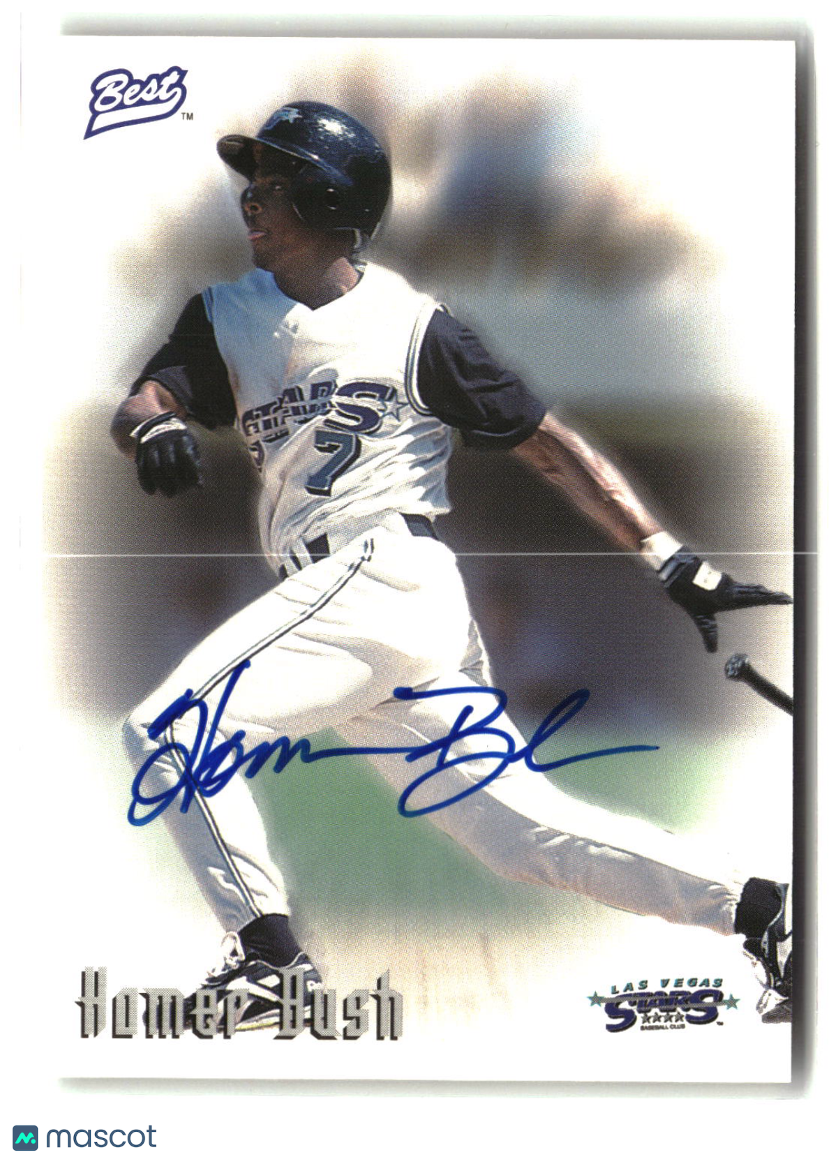 Homer Bush 1997 Best Autographs Autograph Series #NNO