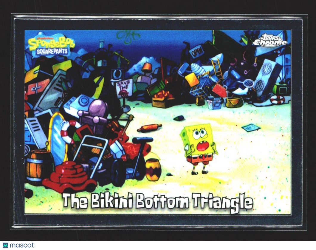 The Bikini Bottom Triangle 2025 Topps Chrome SpongeBob #161