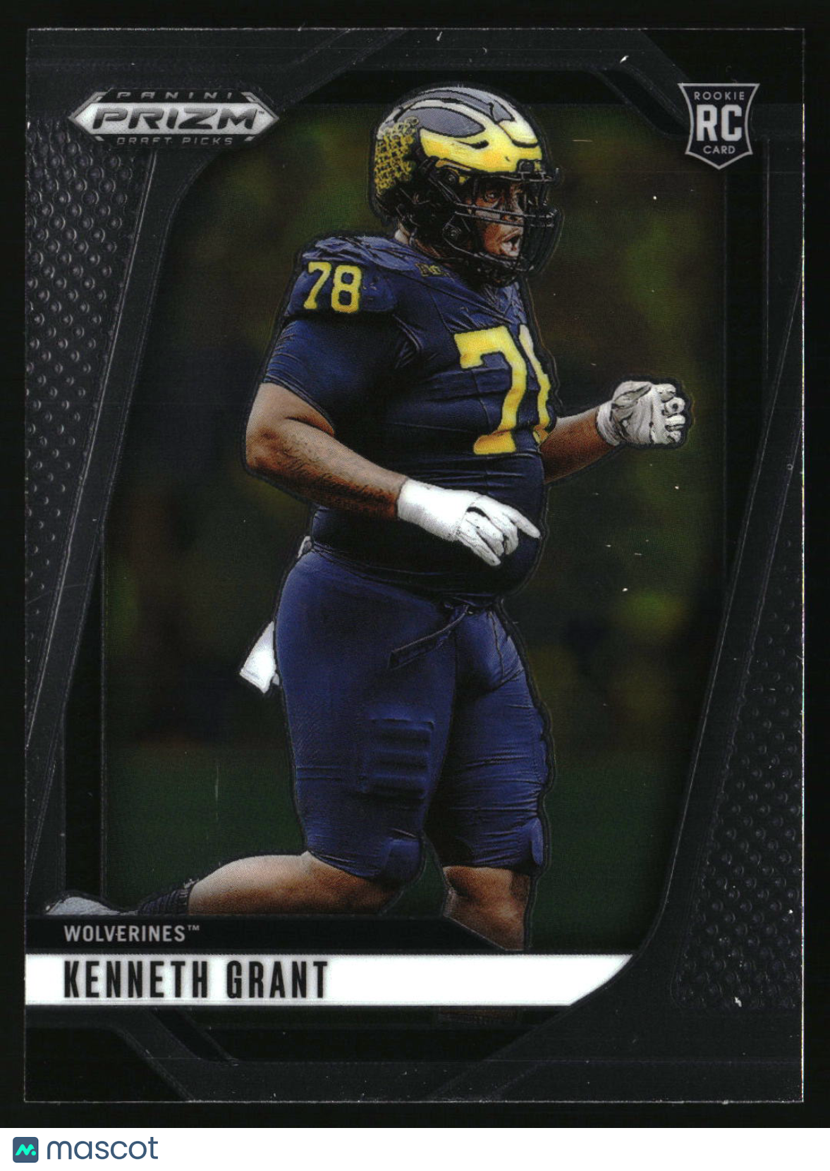 Kenneth Grant 2025 Panini Prizm Draft Picks #62