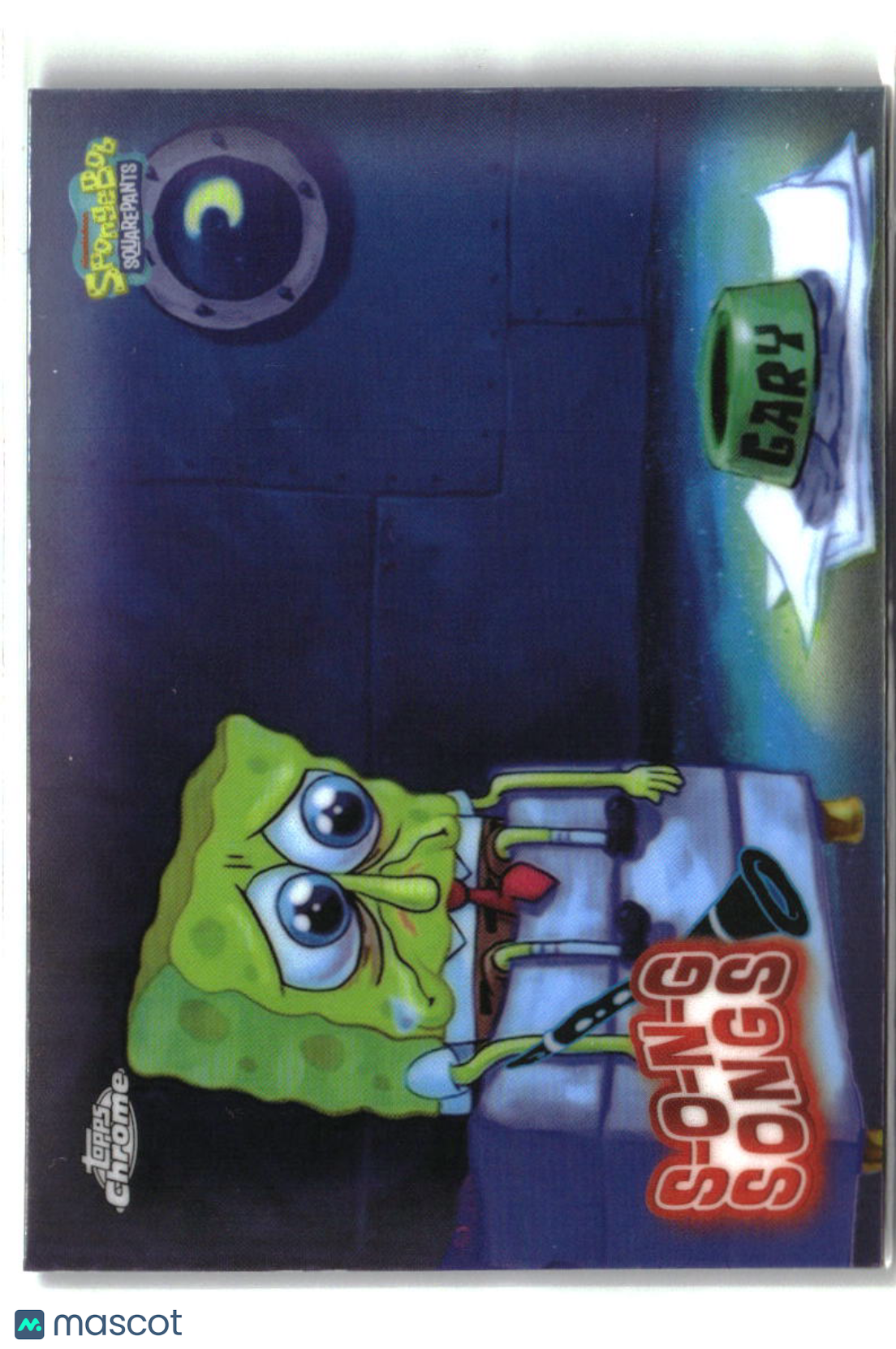 2025 Topps Chrome SpongeBob Gary's Song S-O-N-G Songs #S-3