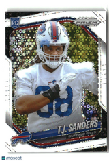 T.J. Sanders 2025 Panini Prizm White Disco #338