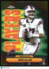 Josh Allen 2025 Topps Chrome Power Players #PP-2