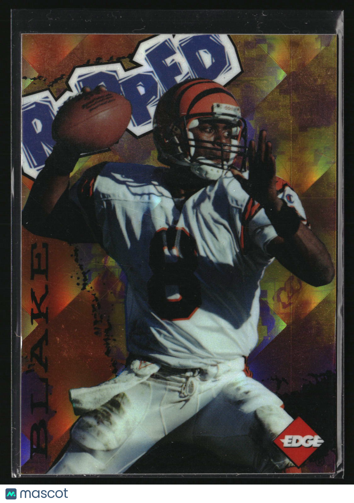 Jeff Blake 1996 Collector's Edge Ripped #R1