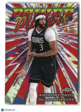 Anthony Davis 2025-26 Topps Chrome Update Power Players Refractor #PP-14