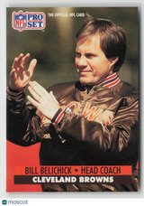 Bill Belichick 1991 Pro Set #126