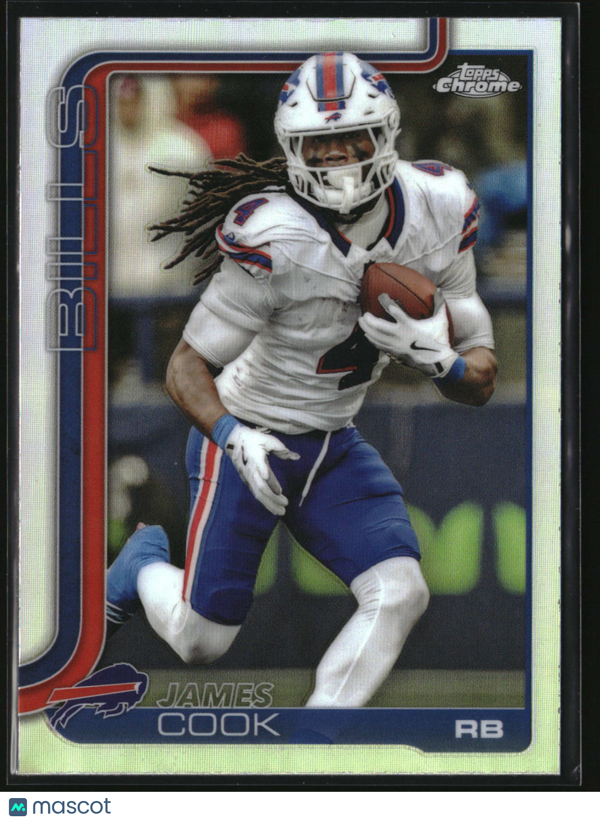 James Cook 2025 Topps Chrome Refractor #35