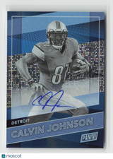 Calvin Johnson 2026 National Convention Silver Redemption Packs Auto /25 #43