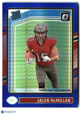 Jalen McMillan 2024 Donruss Optic Blue Hyper #239