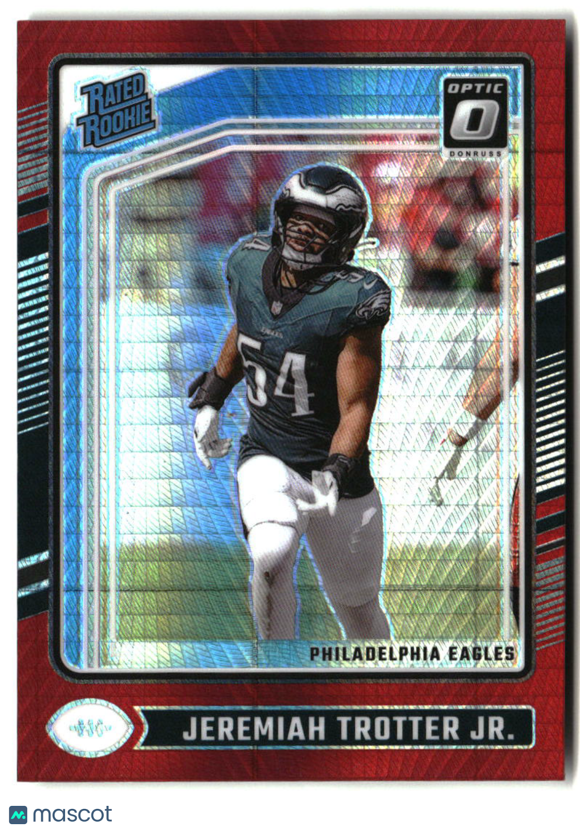 Jeremiah Trotter Jr. 2024 Donruss Optic Red Hyper #250