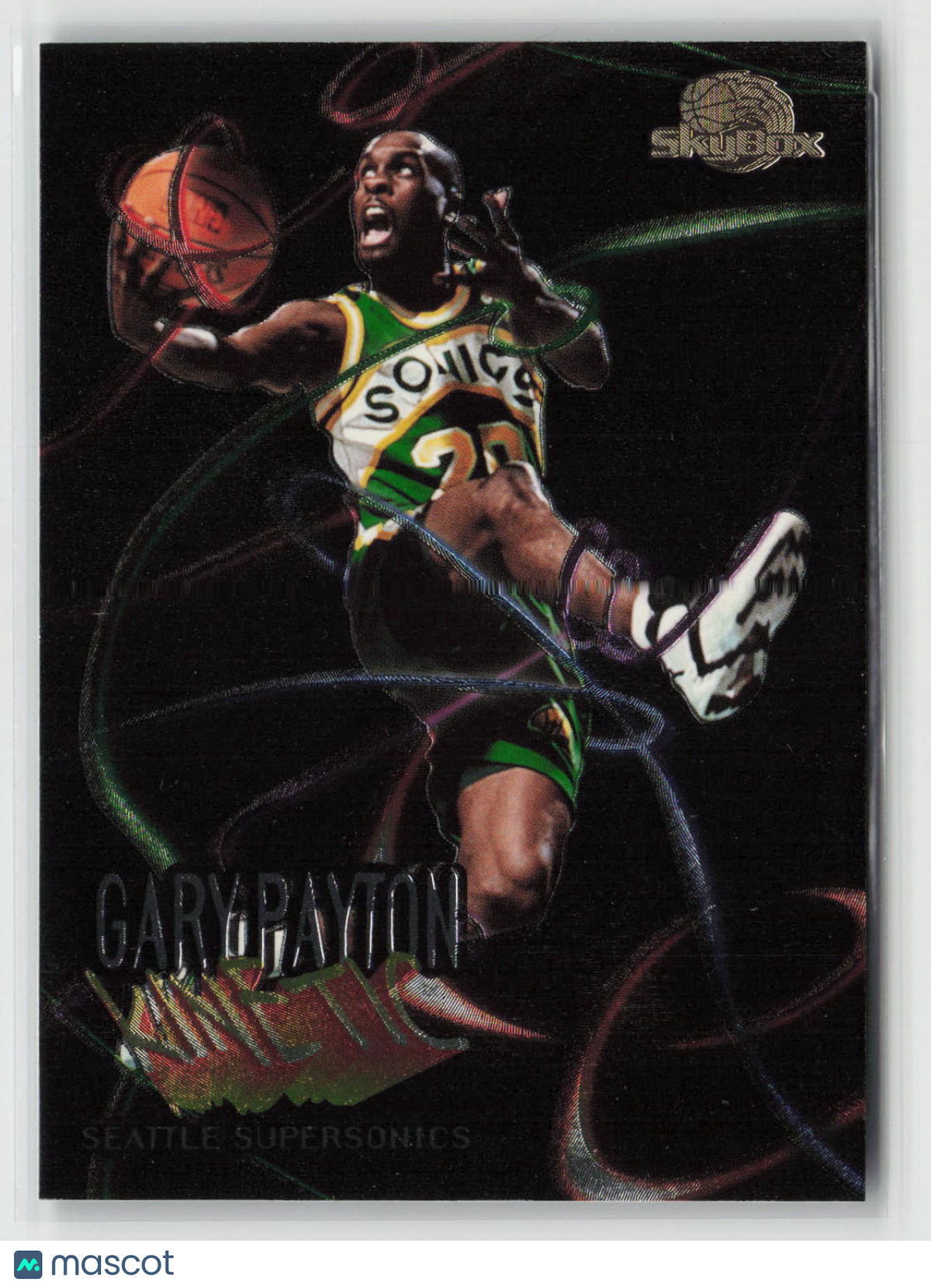 Gary Payton 1995-96 SkyBox Premium Kinetic #K9