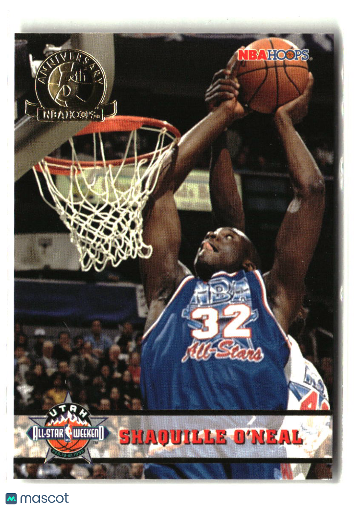 Shaquille O'Neal 1993-94 Hoops Fifth Anniversary Gold #264
