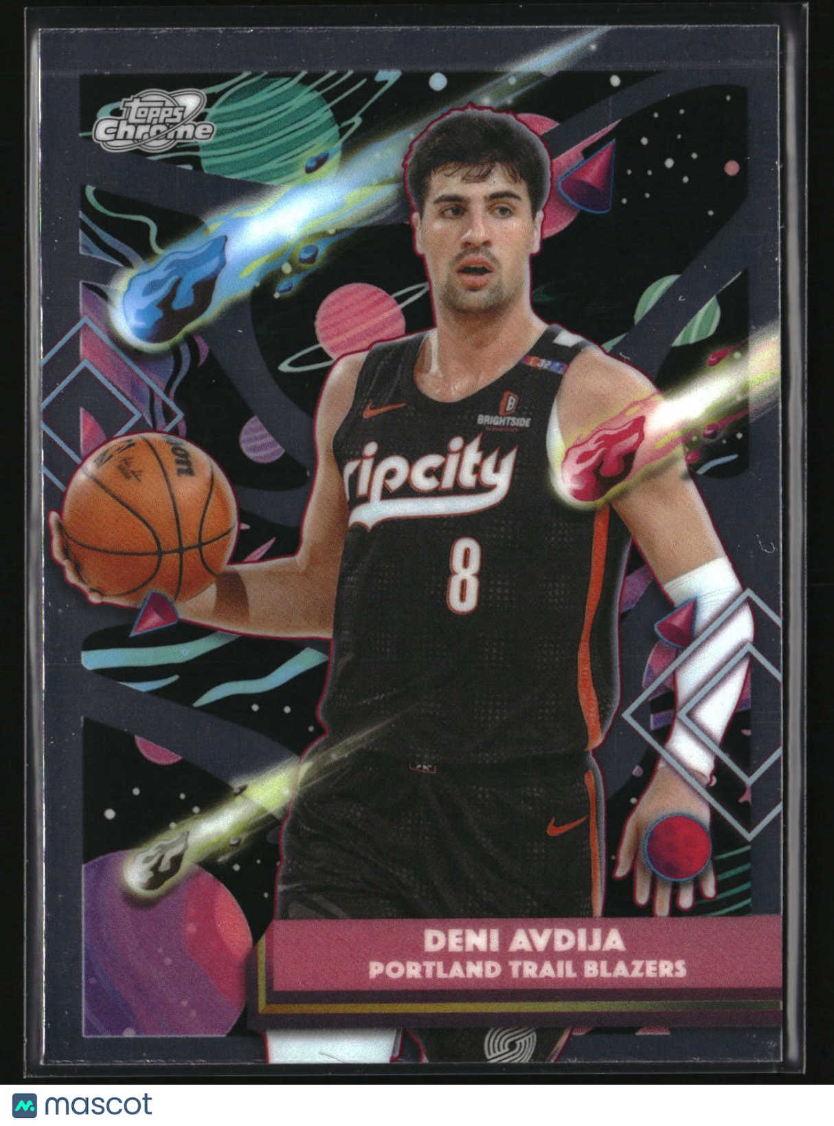 Deni Avdija 2025-26 Topps Chrome Cosmic #71