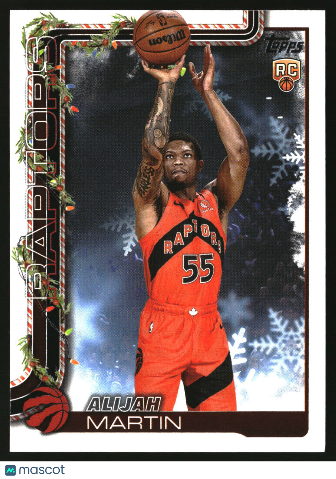 Alijah Martin 2025-26 Topps Holiday #H199