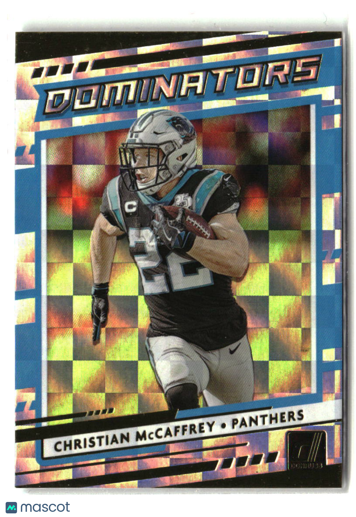 Christian McCaffrey 2020 Donruss Dominators #D-CM