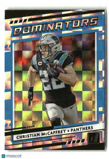 Christian McCaffrey 2020 Donruss Dominators #D-CM