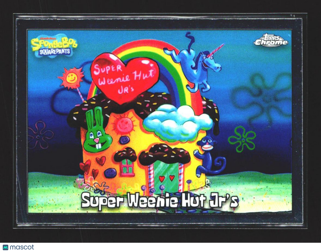 Super Weenie Hut Jr's 2025 Topps Chrome SpongeBob #50