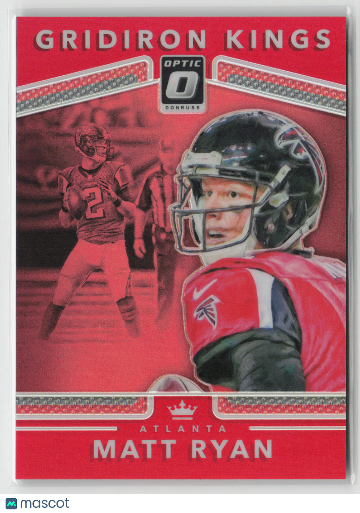 Matt Ryan 2017 Donruss Optic Gridiron Kings Red #15 #/99