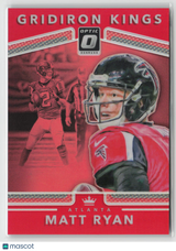 Matt Ryan 2017 Donruss Optic Gridiron Kings Red #15 #/99