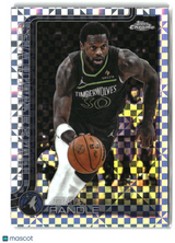 Julius Randle 2025-26 Topps Chrome X-Fractor #123