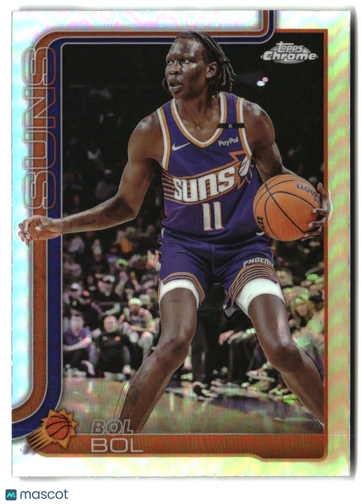 Bol Bol 2025-26 Topps Chrome Refractor #164
