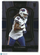TJ Sanders 2025 Panini Select #185