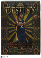 Derik Queen 2025-26 Topps Chrome Destiny Gold Refractor #D-25 #/50
