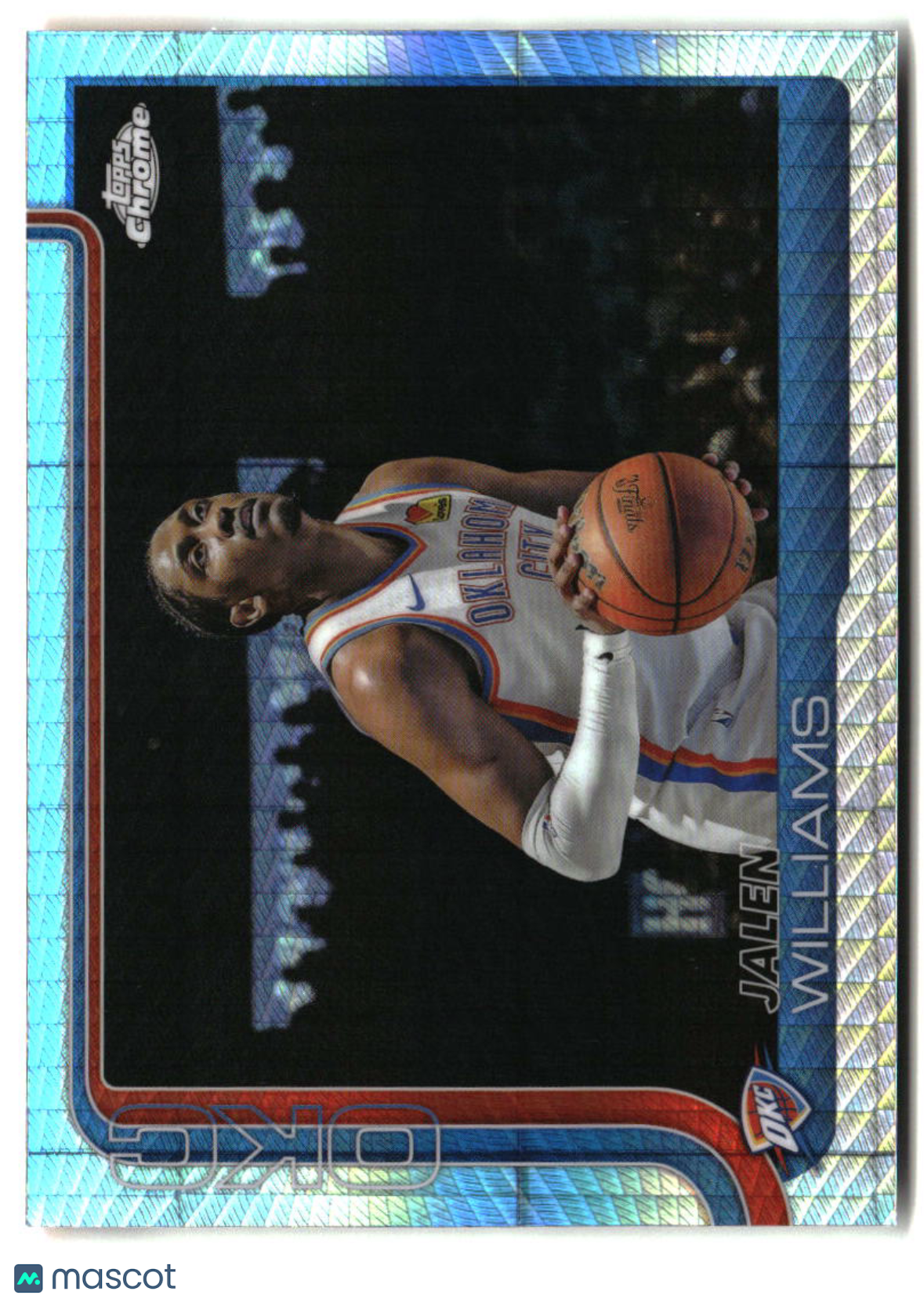 Jalen Williams 2025-26 Topps Chrome Prism Refractor #187