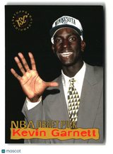 Kevin Garnett 1995-96 Stadium Club Draft Picks #5