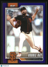 Robbie Ray 2026 Topps Purple Rainbow Foil #367 #/250