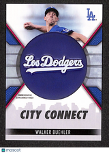 Walker Buehler 2023 Topps City Connect Cap Patches #CC-WB