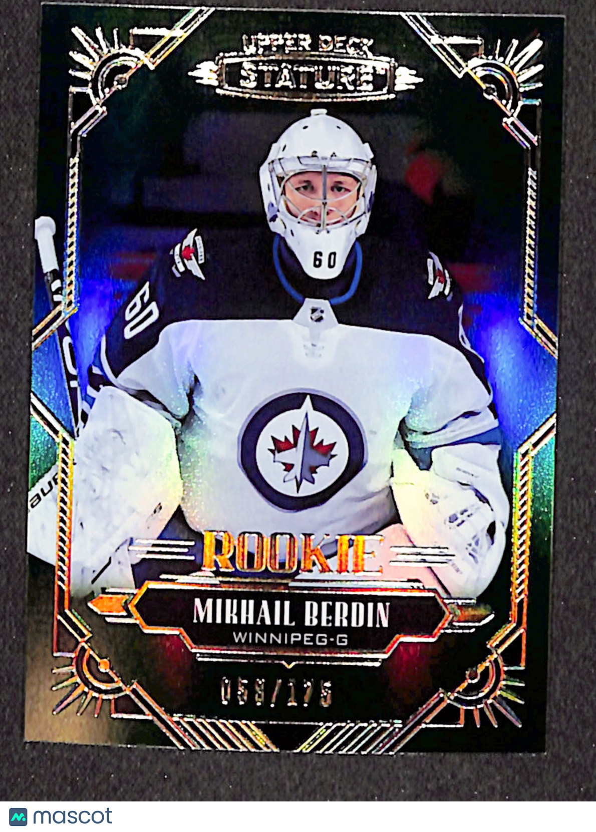 Mikhail Berdin 2020-21 Upper Deck Stature Green #149 #/175