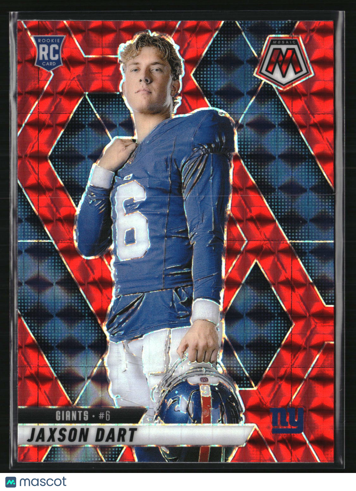 Jaxson Dart 2025 Panini Mosaic Mosaic Red #288