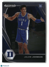 Jalen Johnson 2021 Panini Prizm Draft Picks #10b