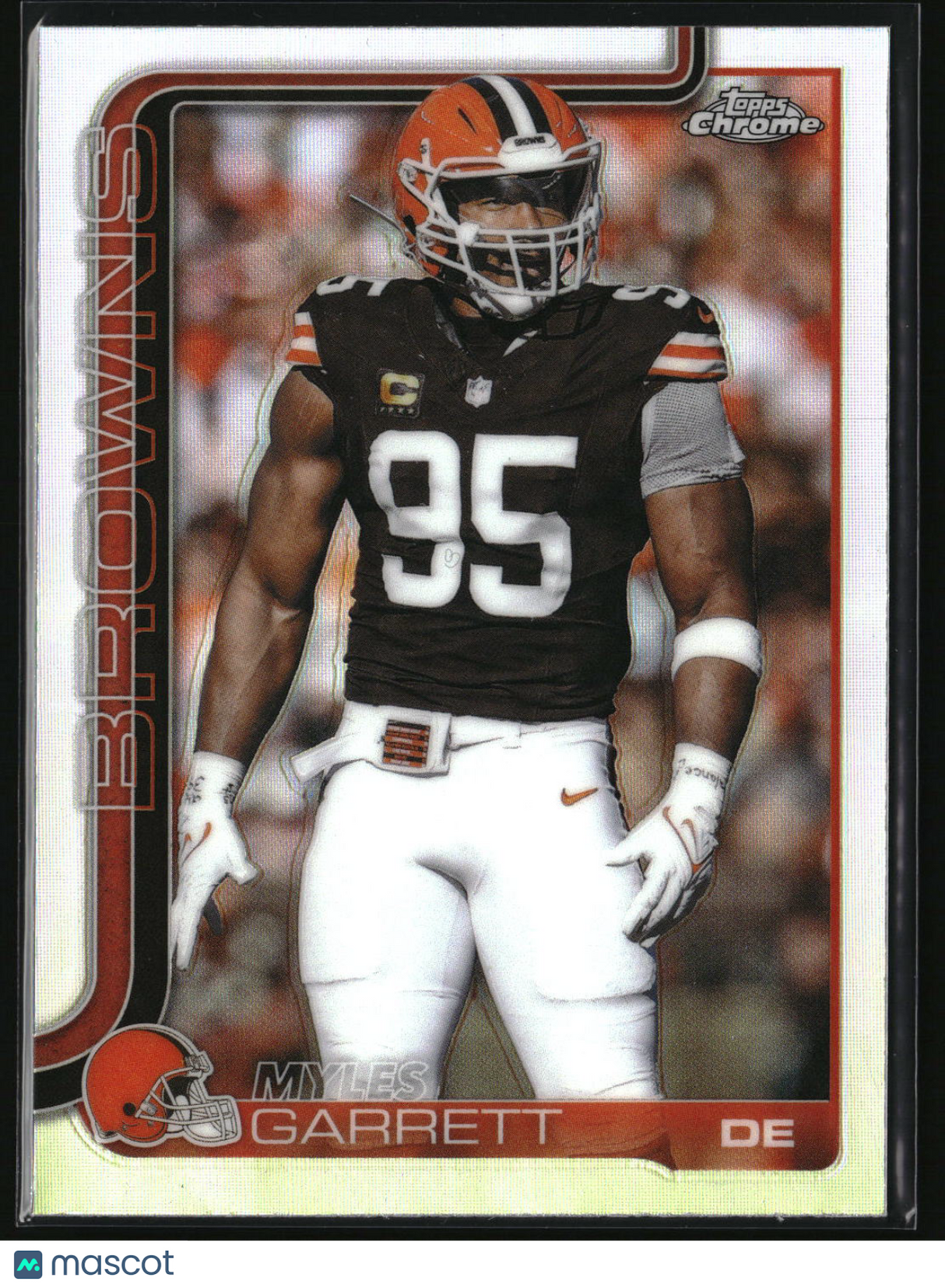 Myles Garrett 2025 Topps Chrome Refractor #70