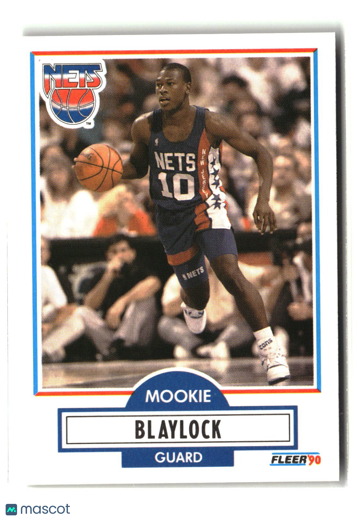 Mookie Blaylock 1990-91 Fleer #117