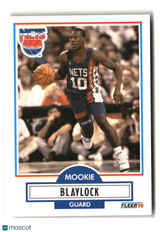 Mookie Blaylock 1990-91 Fleer #117