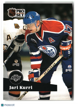 Jari Kurri 1991-92 Pro Set French #93