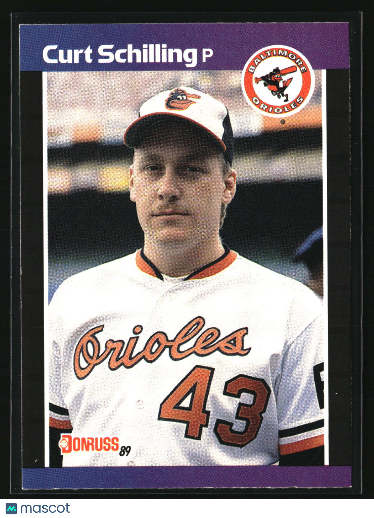 Curt Schilling 1989 Donruss #635